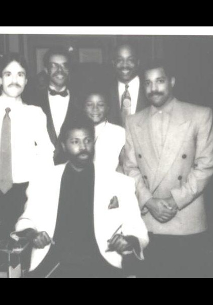 In 1989, the late Teddy Pendergrass's birthday party!
