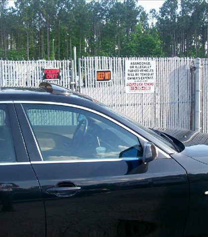 I think that I better leave now before my car ends up in the pen... I think that I better leave now before my car ends up in the pen...