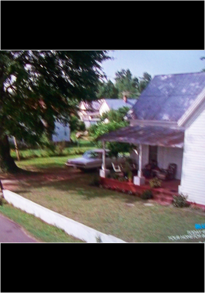 In "brothers keeper," this is Luann's house, notice the wall in the front!