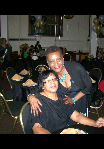 Sheila Anderson & "Momma D" Wood!