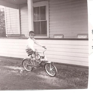 Thank goodness for training wheels!