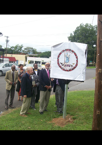 Unveiling Camp Davis, Dubois Miller, Rev. Caesar Johnson, Hylan Hubbard!