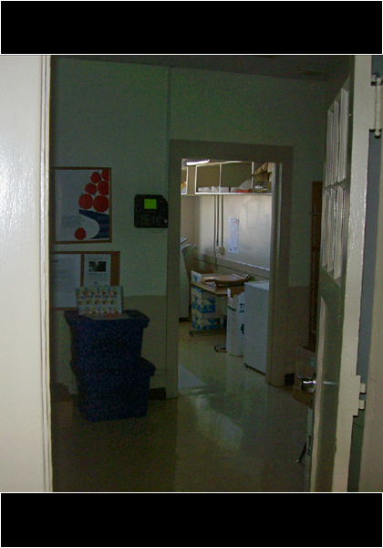 Remember the clinic? Nurse Smith would weigh all the students and get their height. She would also check your head with a black-light!