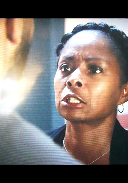 Here she is in "The Halves and the Have Nots!"