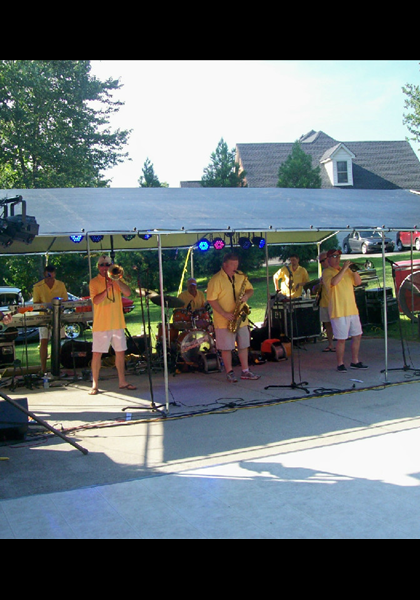 The "Band of OZ" at the 2015 Fathers day Jam, the Butler estate!