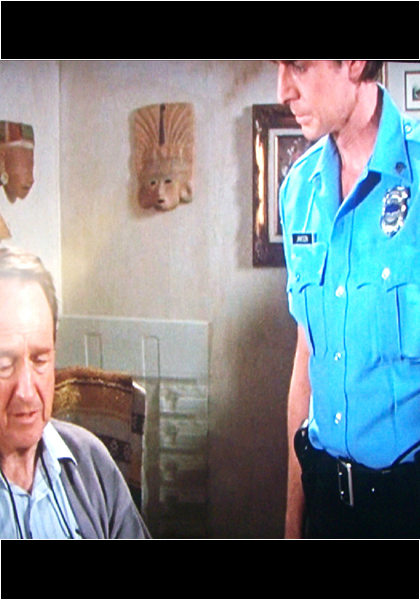 Here is Carl Tibbetts, William Schallert in "final arrangement"