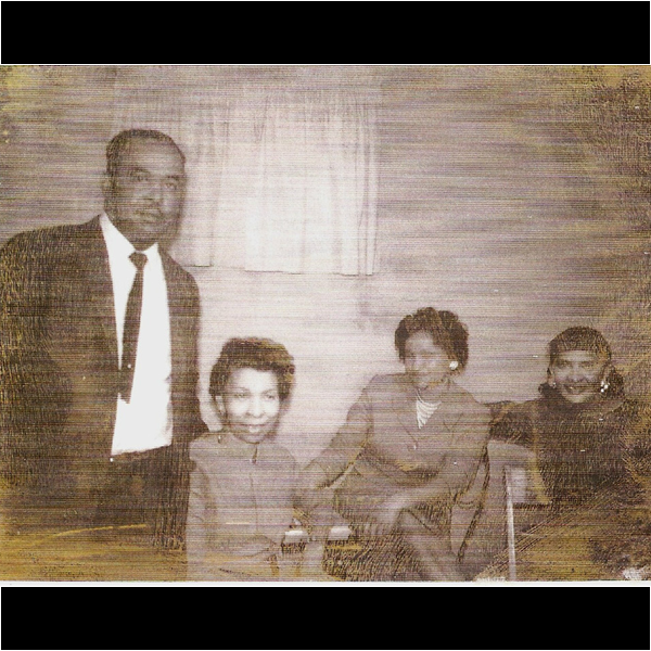 The late Carl Pinn, the late Edna Holmes, Annie Pinn, ?? The late Carl Pinn, the late Edna Holmes, Annie Pinn, ??