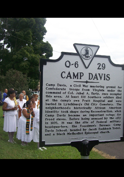 The Camp Davis Marker!