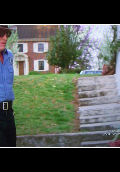 Bubba ran into the garage door of this home in "fifteen forever!"