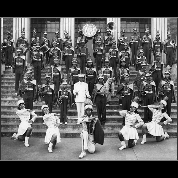 Mr. Moore and the 1951 Dunbar High School marching band! Mr. Moore and the 1951 Dunbar High School marching band!