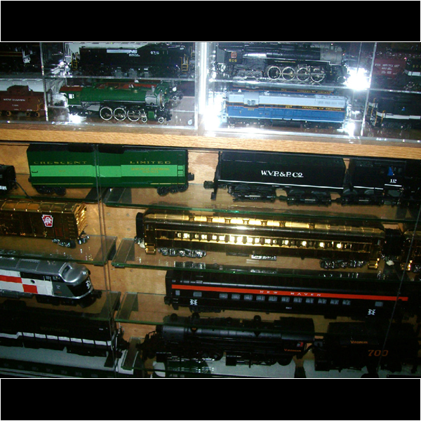 Bronze passenger train car.
