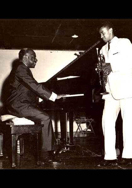 The Late Count Basie and Dawson "Sweetcake" Smith at Washington & Lee!