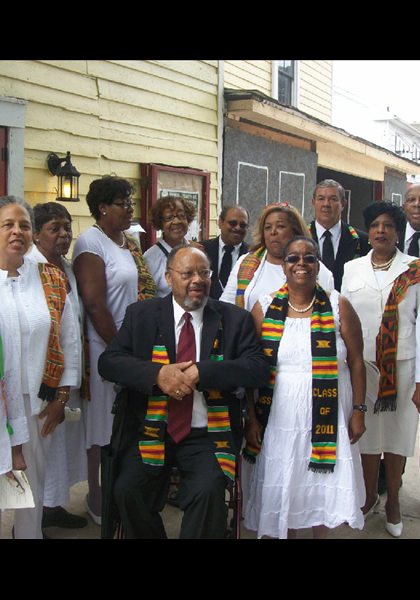 "Soulsters from the Hill" enjoying the unveiling!