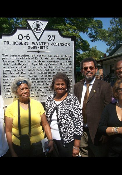 Elmer Reid, Ethel Reid Miller, Waltee Johnson Moore, Dr. Melvin Pinn, Linwood Simpson, Joylnn Johnson Smith!