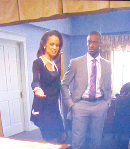 Here is Ms. Tibbs on the tv series "Leverage, playing a crooked funeral director!" Here is Ms. Tibbs on the tv series "Leverage, playing a crooked funeral director!"