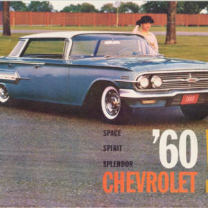 1960 Chevy! I remember that Dad got the dealer to remove the radio? Really? I also remember we got the Bel-air, that didn't have back-up lights! He thought this was a safety hazard, so he had them put in right between the taillights like the Impalas!