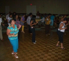 Electric Slide....or is it the Cha Cha Slide??