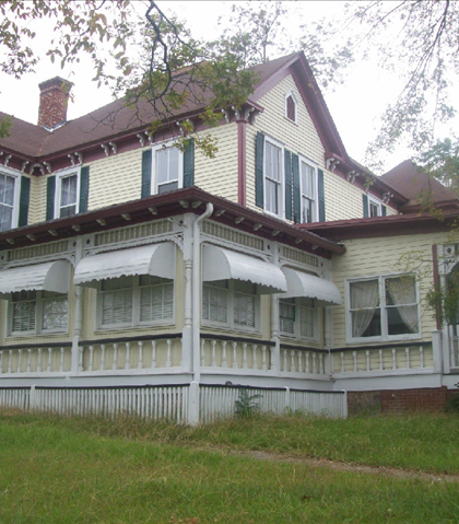 Old McGuffey House! It was blue.... Old McGuffey House! It was blue....