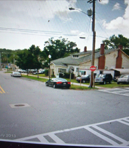 This was right in front of Pace Cars, notice the building in the background! This was right in front of Pace Cars, notice the building in the background!