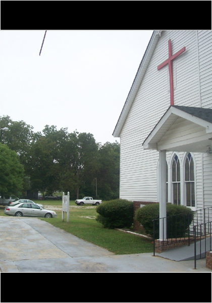 African Zion Church, minus the "bottoms' next door!