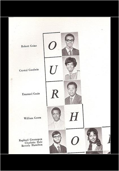 That's me at the top, from my 1970 Hampton Yearbook!