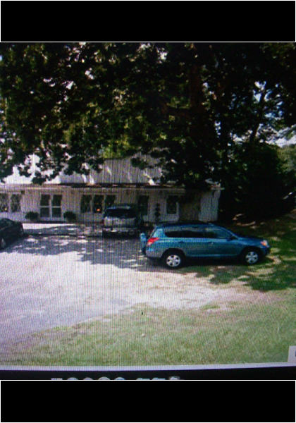 Notice the diamond shaped windows!