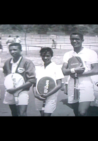 Tennis Group, center Ethel Reid! Tennis Group, center Ethel Reid!