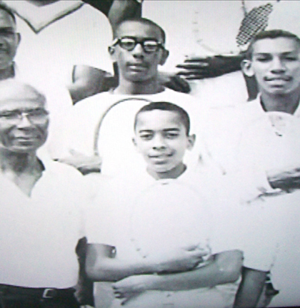 Tennis Group, Bottom row center, Elmer Reid! Tennis Group, Bottom row center, Elmer Reid!