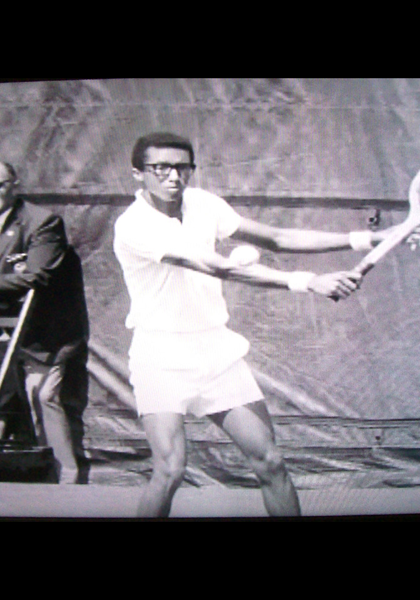 Arthur Ashe! Arthur Ashe!