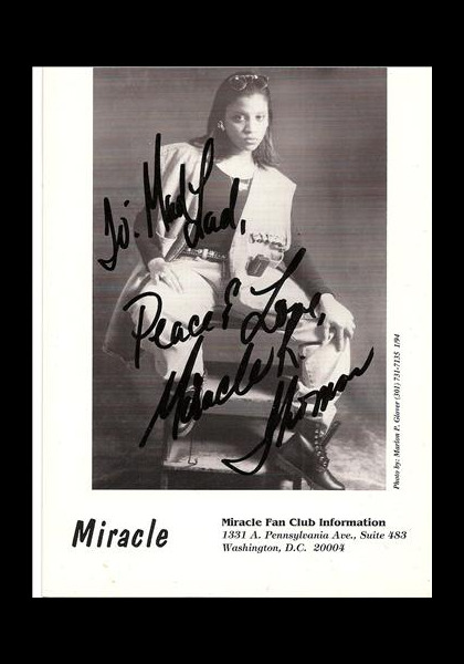 Miracle Thomas, star from Lynchburg!