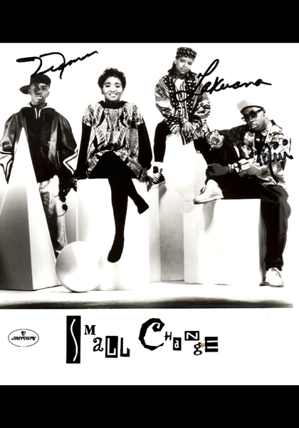 Small Change, performed at the Dj convention in Philadelphia in 1991! They were supposed to be the up and coming group....now we don't know where they are!